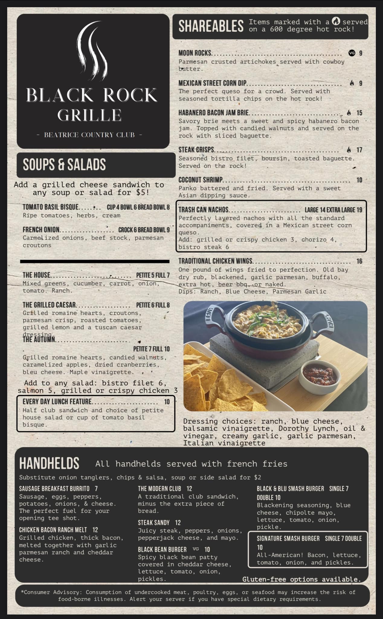 Black rock grille sales